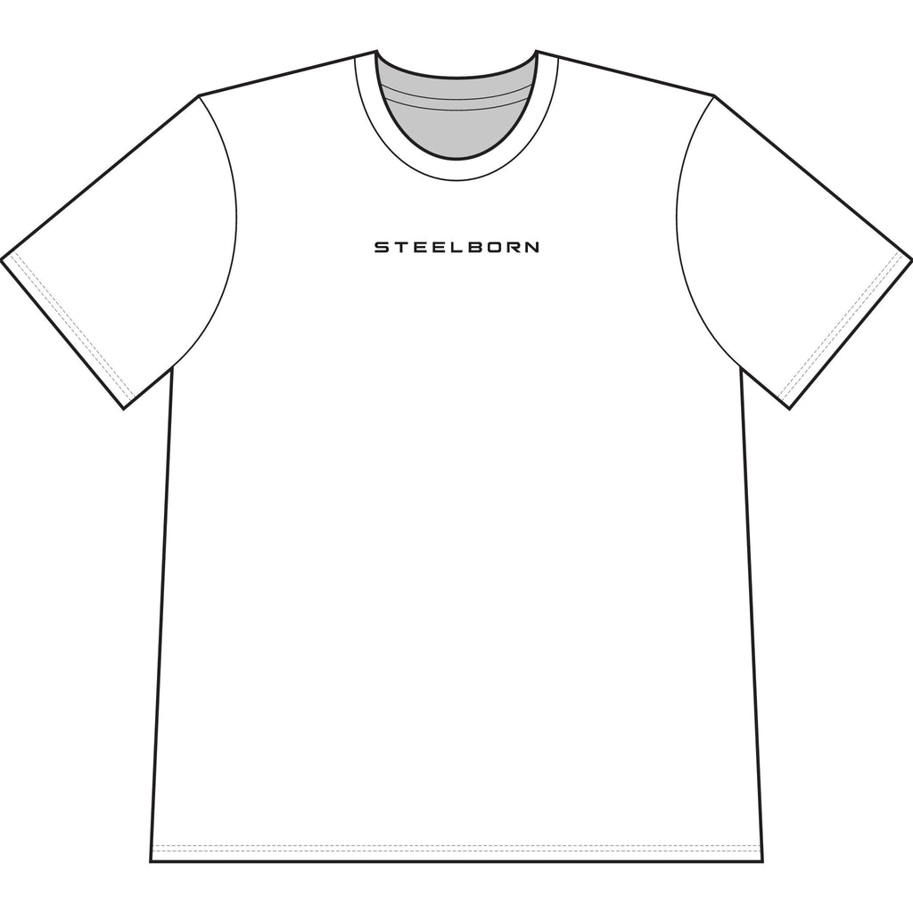 The Forged Tee — Steelborn Minimal Logo T‑Shirt