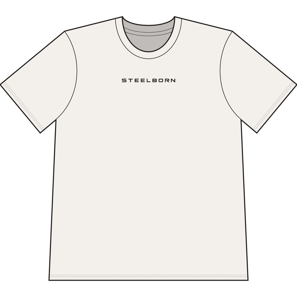 The Forged Tee — Steelborn Minimal Logo T‑Shirt