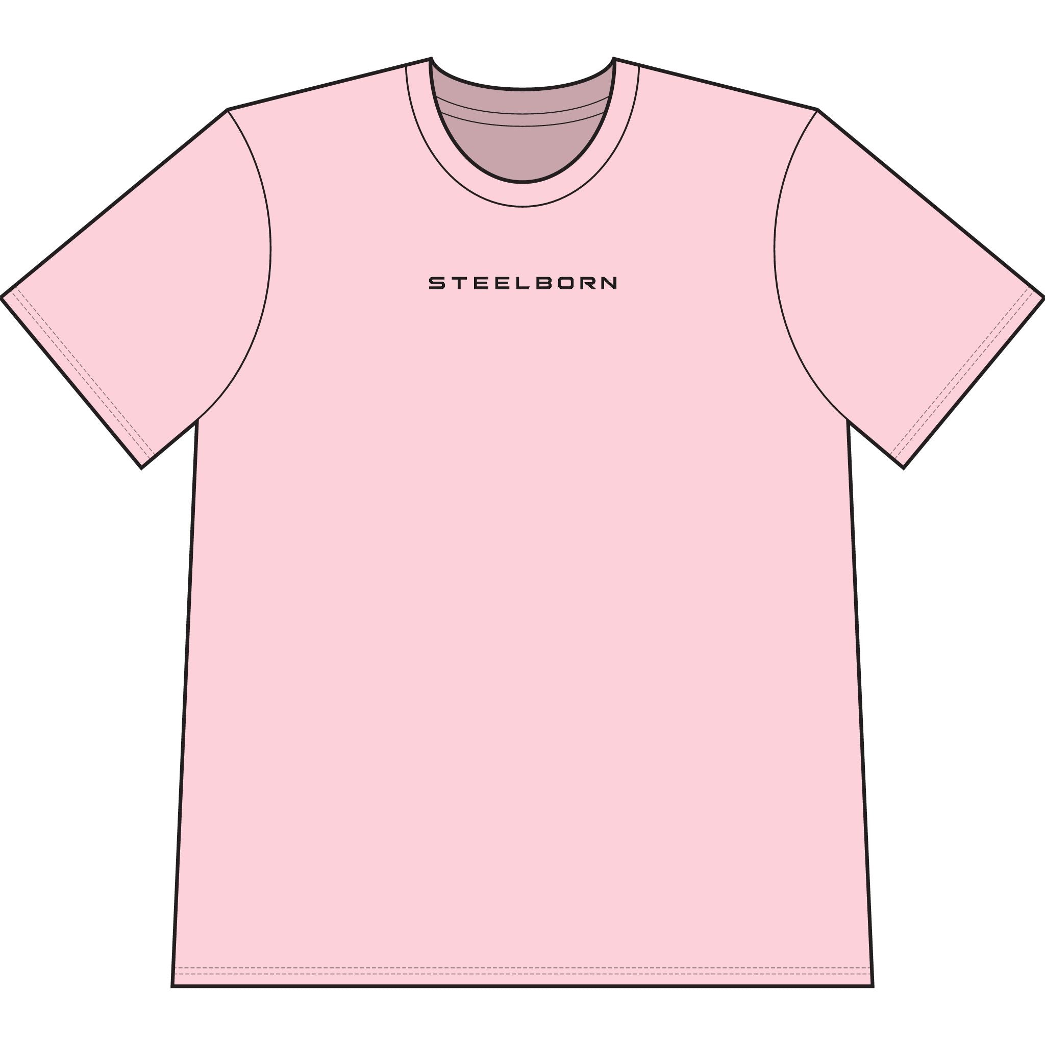 The Forged Tee — Steelborn Minimal Logo T‑Shirt