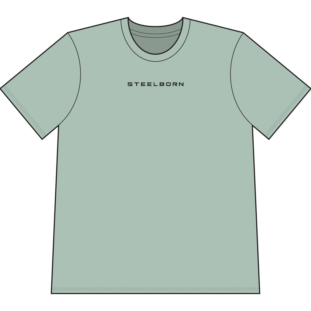 The Forged Tee — Steelborn Minimal Logo T‑Shirt