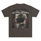 Steelborn Atlas “Forged by Adversity” Vintage Gym T-Shirt